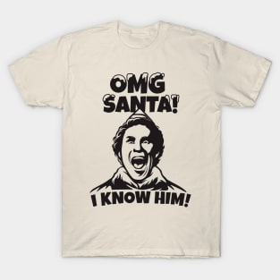 OMG Santa Christmas Humor T-Shirt